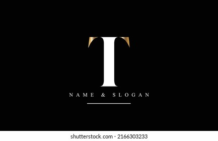 TI, IT, T, I abstract letters logo monogram