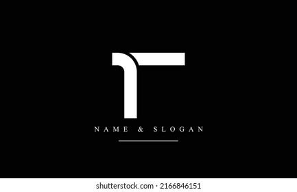 TI, IT, T, I abstract letters logo monogram