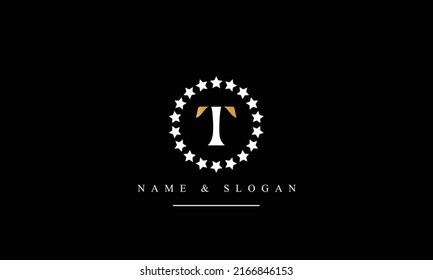 TI, IT, T, I abstract letters logo monogram