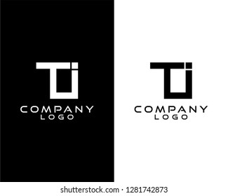 ti, it letter, initials company logo design vector