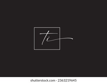 TI letter logo design and initial logo