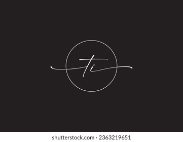 TI letter logo design and initial logo