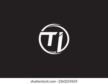 TI letter logo design and initial logo