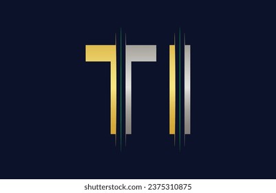 Ti Letter Logo Template Illustration Design.