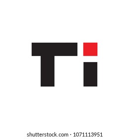 ti letter vector logo