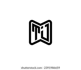 TI logo design vector template