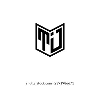 TI logo design vector template