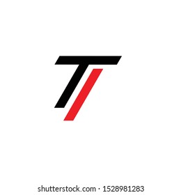 TI Logo Letter Vector Illustration