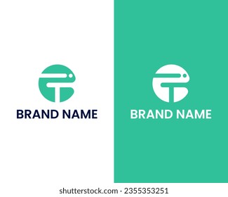 TI Monogram premium letter logo design vector icon