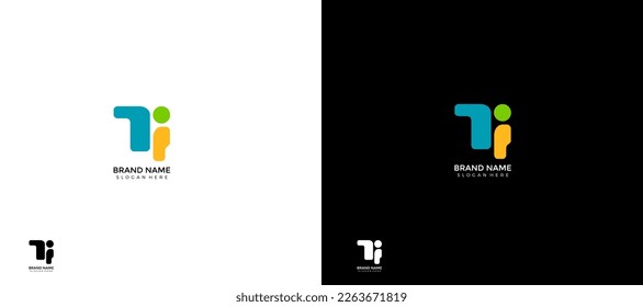 Ti or Tir initials logo design (Companies, Shirt, any Fashion Brands etc.) vector illustration template.