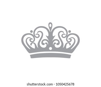 beauty pageant crown logo