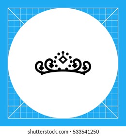 Tiara with Gemstones Icon
