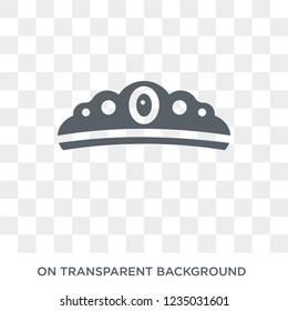Tiara icon. Trendy flat vector Tiara icon on transparent background from Luxury collection. 