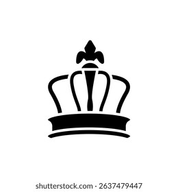 tiara icons isolated on White Background. Flat style design