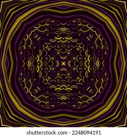Tibetan ethnic mandala vector seamless ornament. Creative patchwork sample, decoupage napkin print. Vintage chakra motif. Silk symmetrical endless ethnic pattern. Multicolored indian ornament.