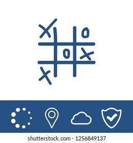 TIC TAC toe icon
