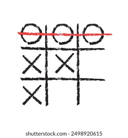 Tic tac toe. Tic tac toe vector