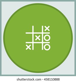 Tic tac toe XO game.