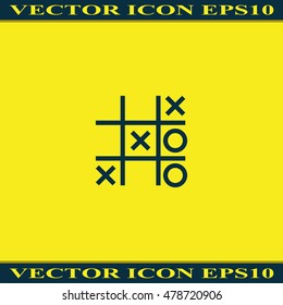 Tic tac toe XO game.