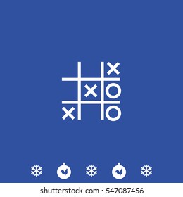 Tic tac toe XO game.
