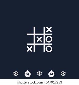 Tic tac toe XO game.