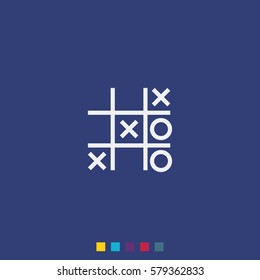 Tic tac toe XO game.
