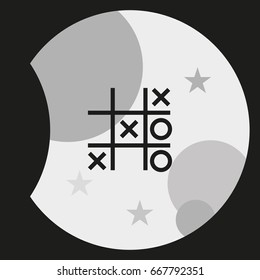 Tic tac toe XO game.