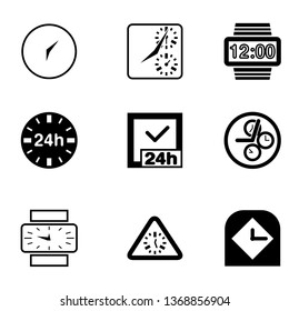 Tic Toc Icons Icon Set