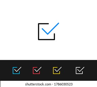 Marque Marcar Icono. Diseño gráfico de calidad superior. Signos modernos, colección de símbolos de contorno, iconos simples de línea delgada para sitios web, diseño web, aplicación móvil, infografías- Accidente editable