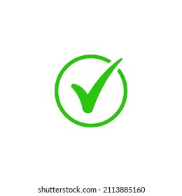 Tick or check mark icon symbol