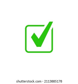 Tick or check mark icon symbol