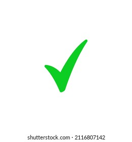 Tick or check mark icon symbol