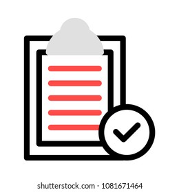  tick clipboard check 