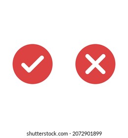 Wählen Sie das Vektorsymbol und markieren Sie es. Rotes Symbol