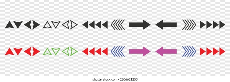 Kick-und Kreuz-Vektorset. Moderne Design-Vorlage für Vektorsymbol