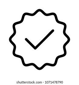  tick done sticker