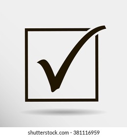 Tick icon