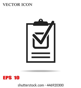 Tick icon