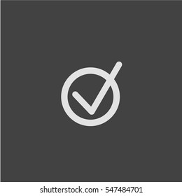 Tick icon