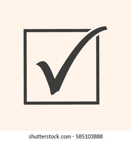 Tick icon