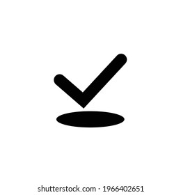Tick icon design, eps 10