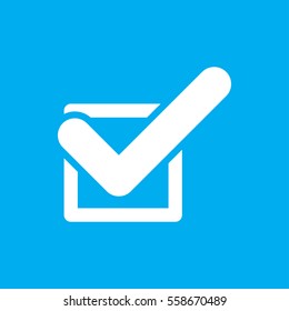 tick icon illustration isolated vector sign symbol