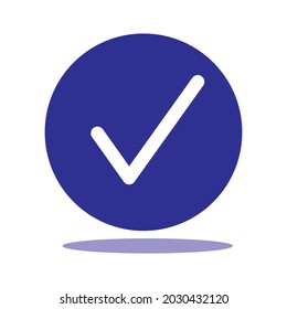 icono de marca en un fondo blanco. Diseño plano. Vector EPS 10.