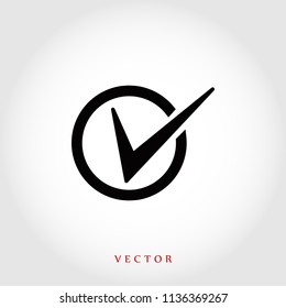 Tick Icon Vector, Vector EPS 10 illustration style