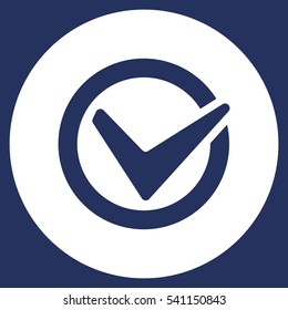 Tick Icon Vector flat design style