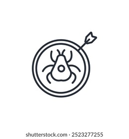 tick icon. vector.Editable stroke.linear style sign for use web design,logo.Symbol illustration.