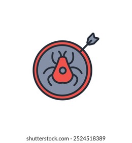 tick icon. vector.Editable stroke.linear style sign for use web design,logo.Symbol illustration.