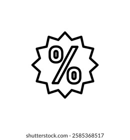 tick iconVector illustration in black