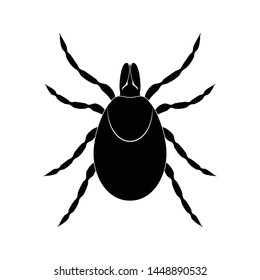 Tick Insect Icon, Vector Design