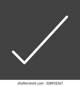 Tick, list, checked icon vector image. Can also be used for phone and communication. Suitable for use on web apps, mobile apps and print media.